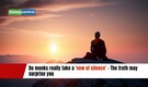 Do monks really take a 'vow of silence' - The truth may surprise you