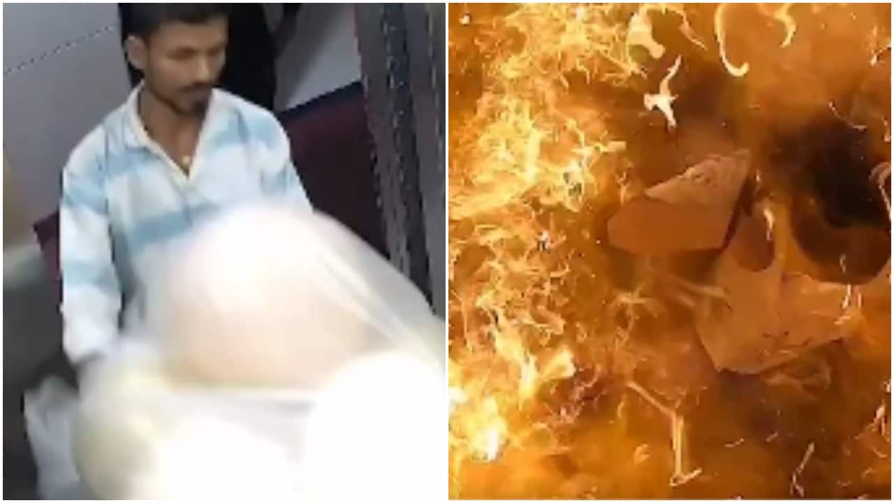 Man carrying hydrogen balloons triggers explosion in Mumbai lift, video surfaces. Here's what happened