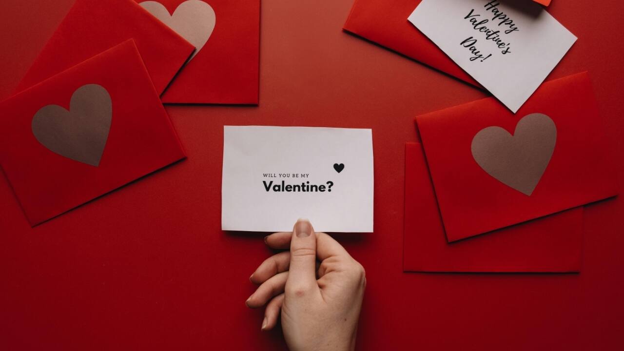 Go ask your loved one if they would likes to be your valentine
