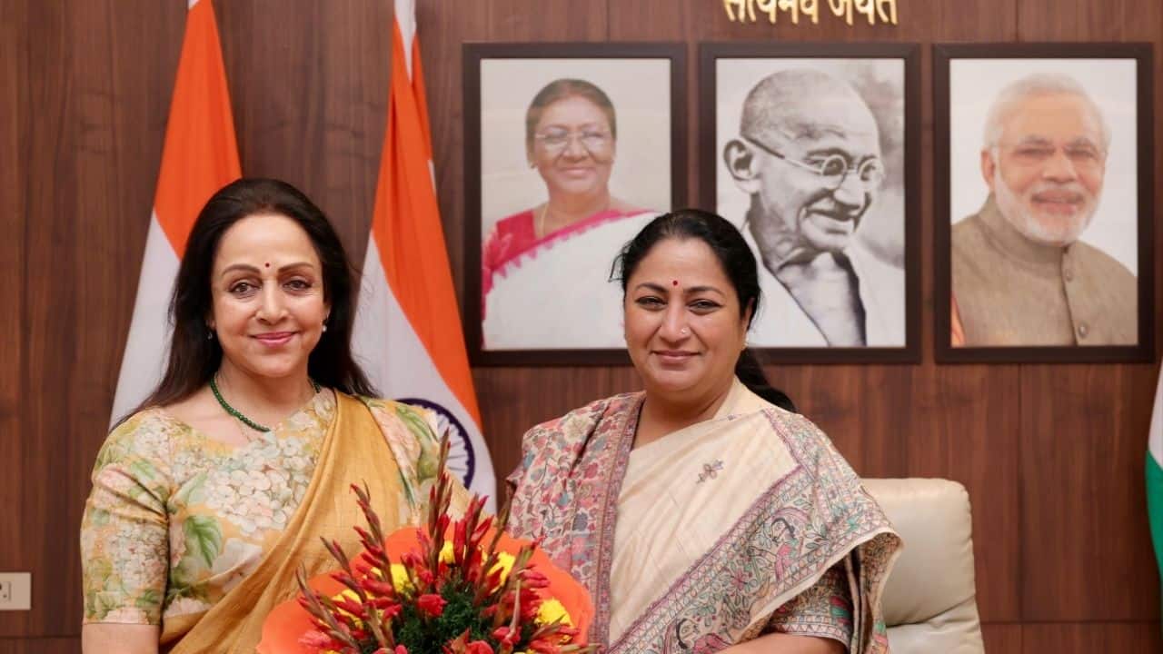 Hema Malini meets Delhi Chief Minister Rekha Gupta, discusses city development and public concerns