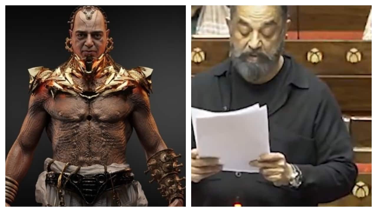 Kamal Haasan delivers first speech in Rajya Sabha, recites a dialogue from Kalki 2898AD: Watch