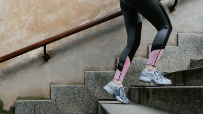 Always try to take stairs instead of lifts (Picture: Pexels)
