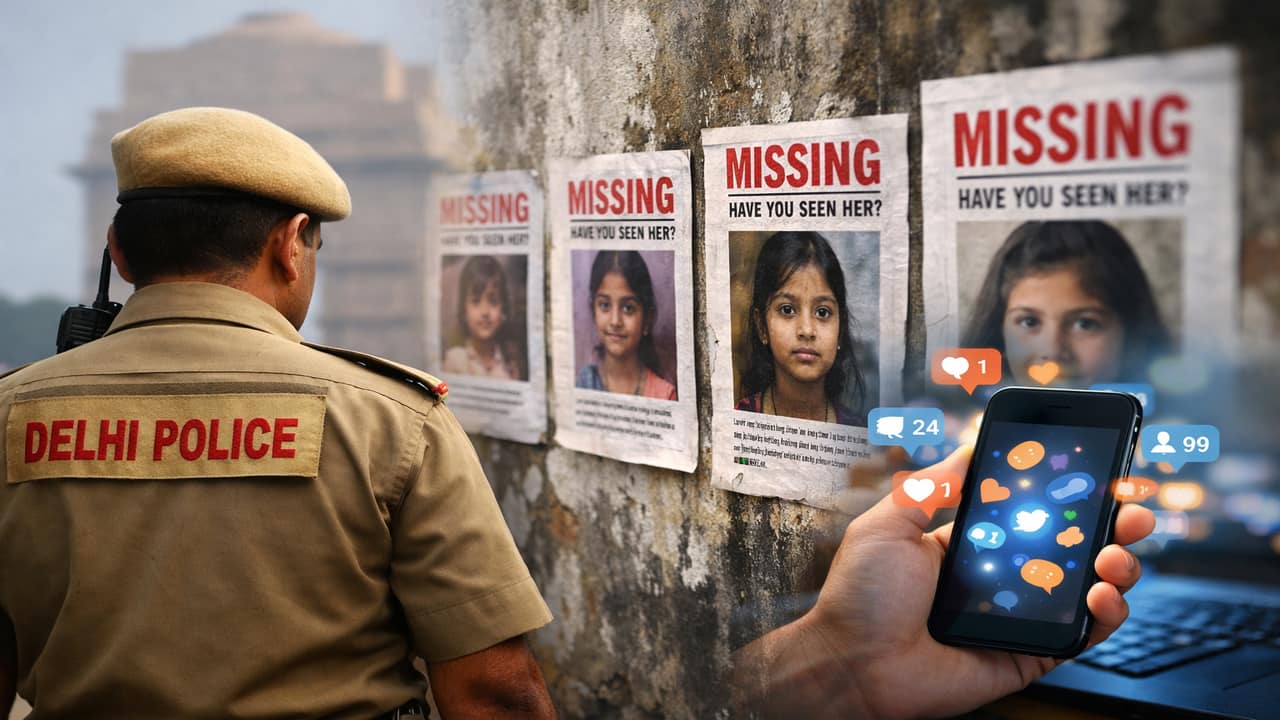Delhi Police call viral ‘missing girls’ claims 'paid promotion', warn of legal action