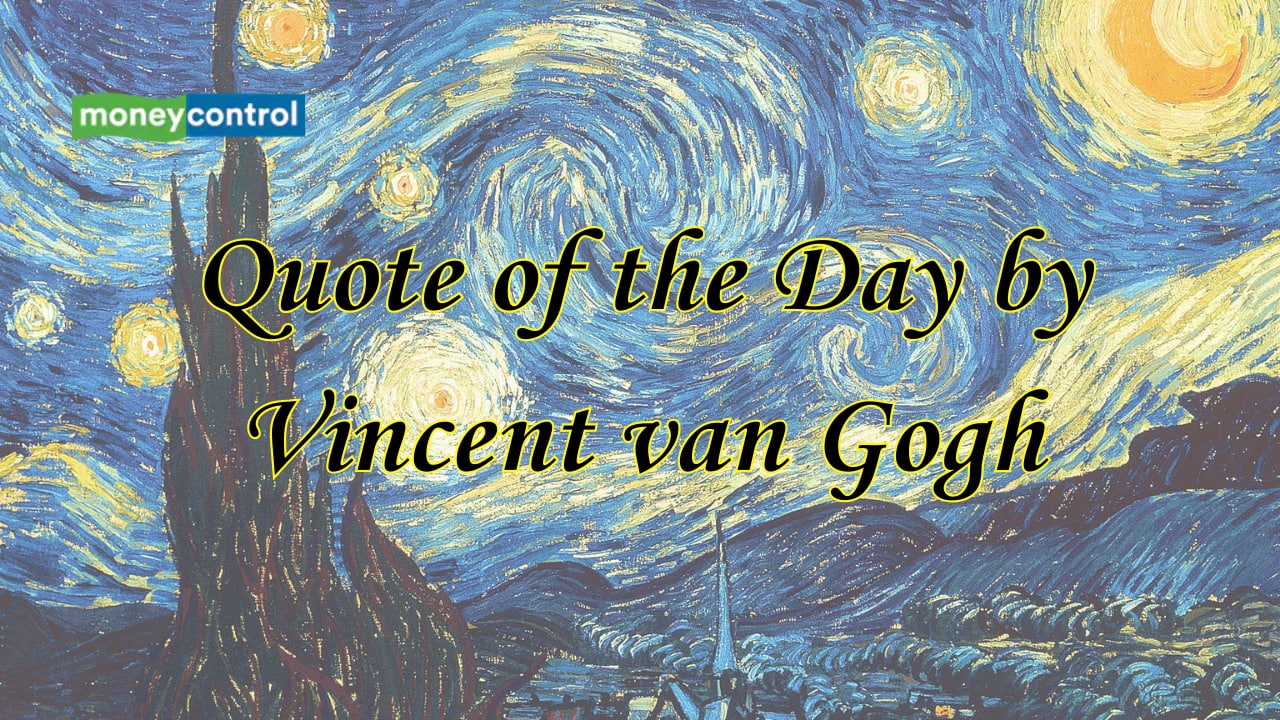 Quote of the Day by Vincent van Gogh: “Though I am often in the depths of misery, there is still…”