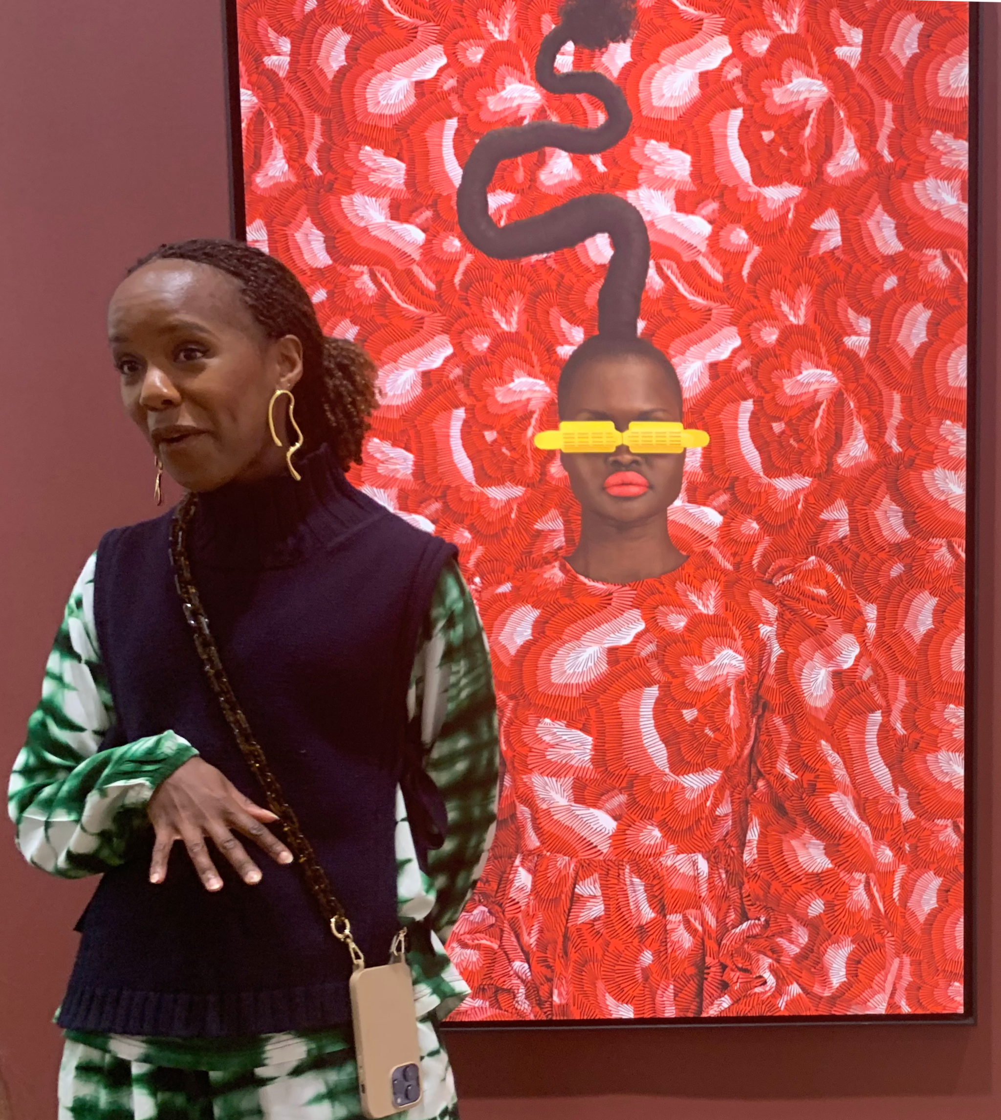 Thandiwe Muriu at the India Art Fair 2026