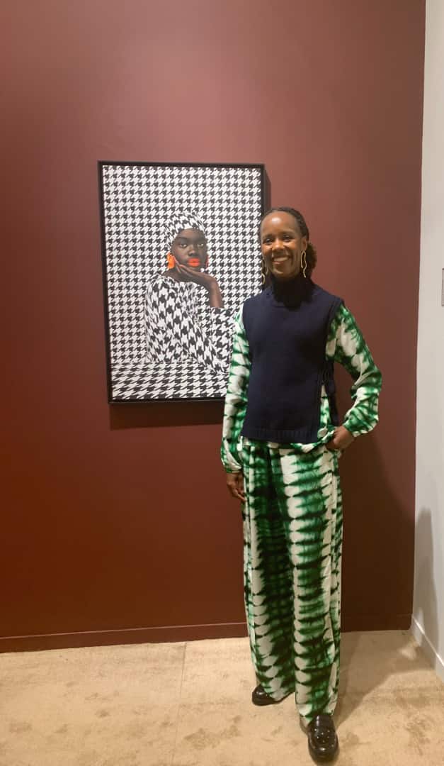 Thandiwe Muriu at the India Art Fair 2026