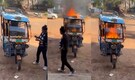 ‘I begged them to fix it’: MP woman sets Rs 2.5 lakh e-rickshaw on fire after company denies free repairs