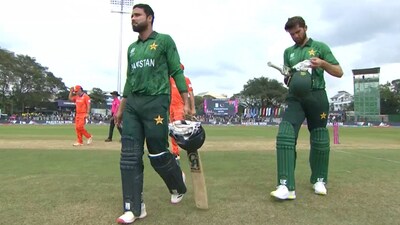 Pakistan survive a scare, beat Netherlands by 3 wickets in thriller at Colombo