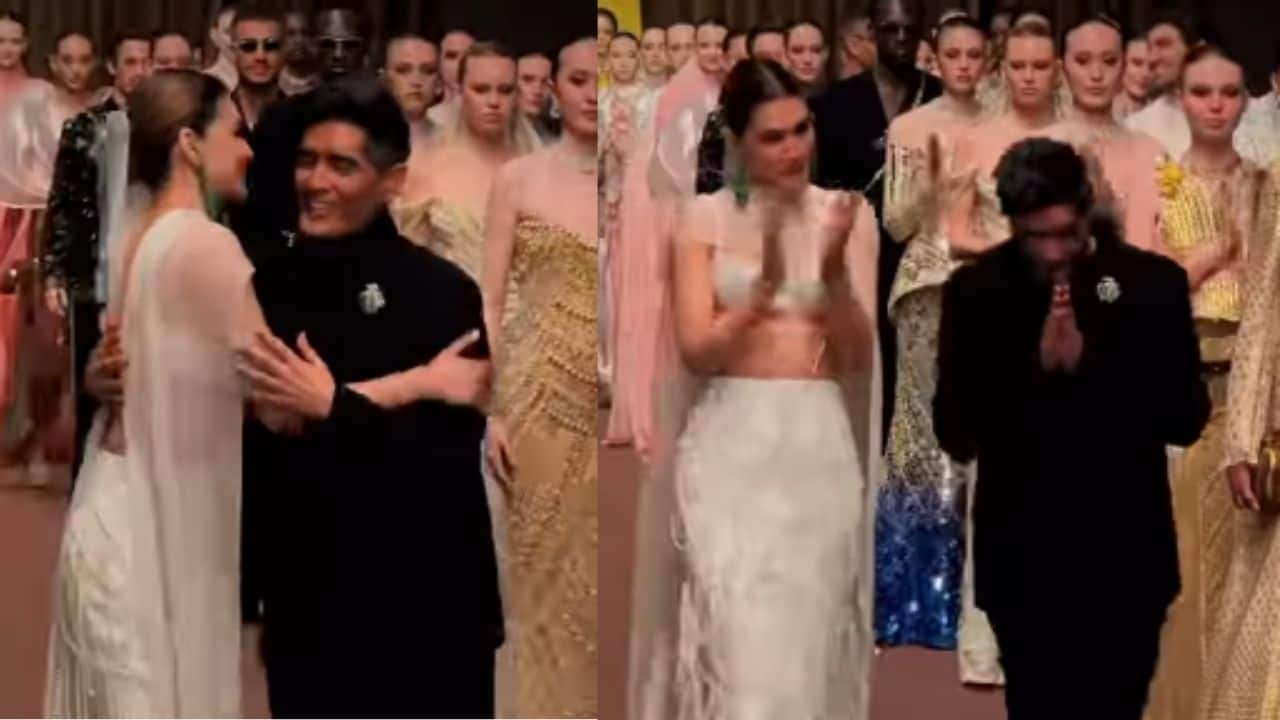 Kriti Sanon shines as Manish Malhotra’s showstopper at Dubai Fashion Week 2026, watch here