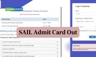 SAIL 2025 Admit Card Out for Management Trainee Vacancies, Direct Link Here