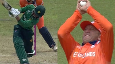 Major embarrassment for Saim Ayub: Pakistan star's swag backfires against Netherlands