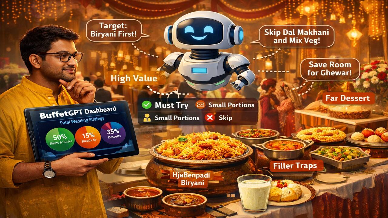 Confused what to eat at wedding buffets? This Bengaluru engineer built an AI-agent. Here's how it works