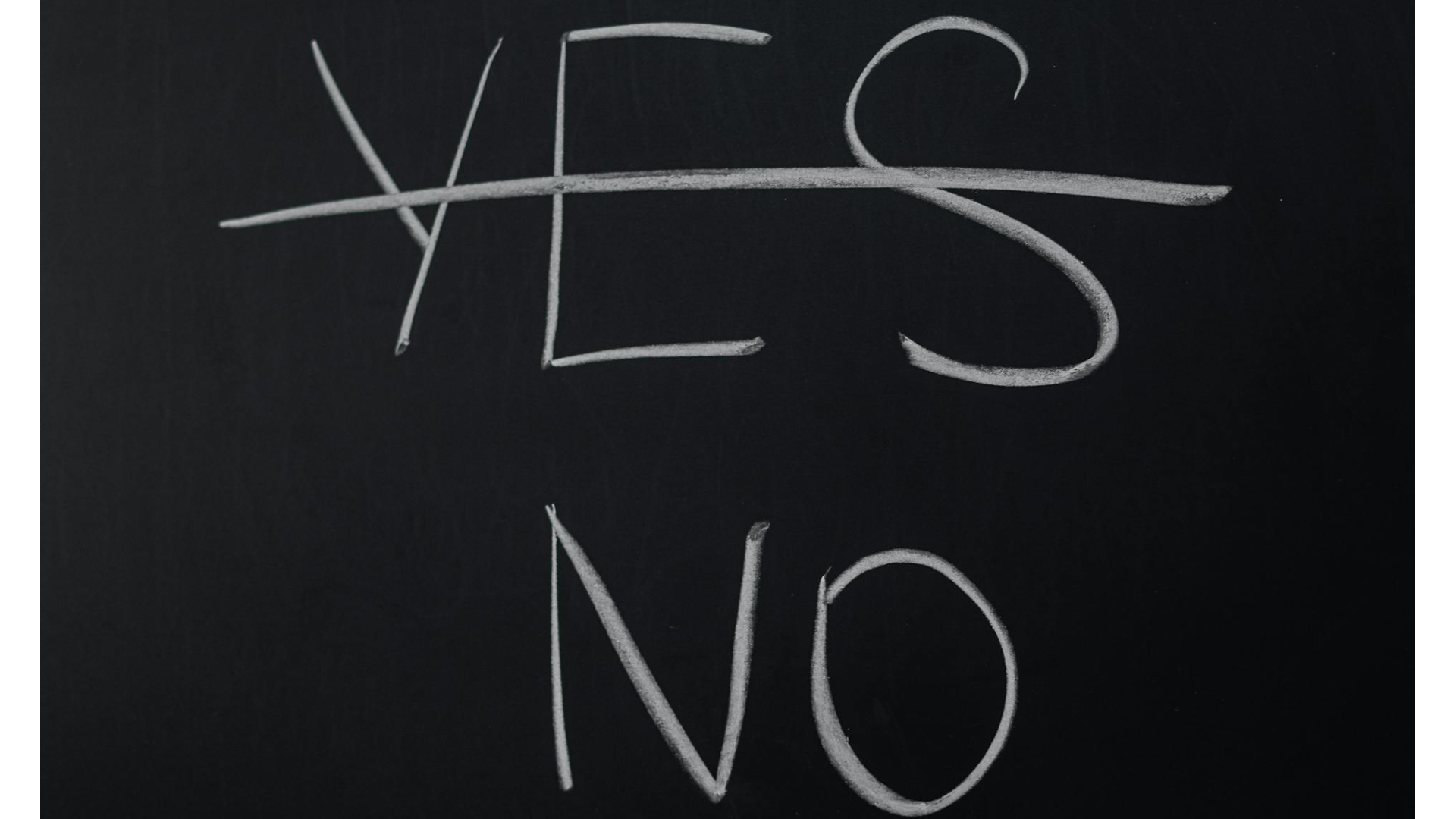 Learning to say ‘no’, to make room for better ‘yes-es’