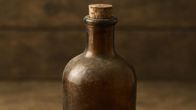Vintage alcohol from the late 1800s found in Utah. (Image credit: Representational image/ AI)