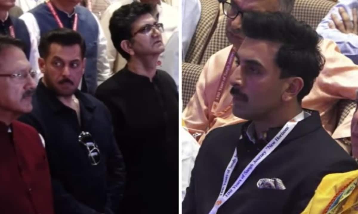 Salman Khan, Ranbir Kapoor, and other Bollywood celebs attend RSS 100 years celebrations in Mumbai