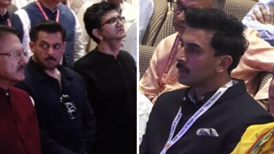 Salman Khan, Ranbir Kapoor, and other Bollywood celebs attend RSS 100 years celebrations in Mumbai
