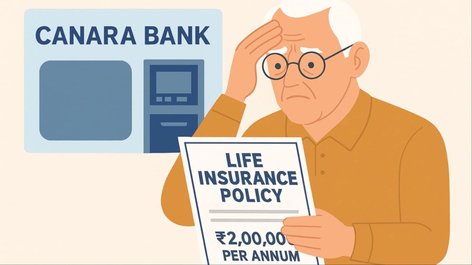 90-year-old 'mis-sold' life insurance policy of Rs 2 lakh pa, to mature in  2124. Canara Bank responds