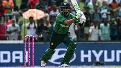 Babar Azam can face axe after flop show in T20 World Cup opener (AFP Photo)
