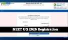 NEET UG 2026 registration opens @ neet.nta.nic.in; check eligibility, important dates and direct link here