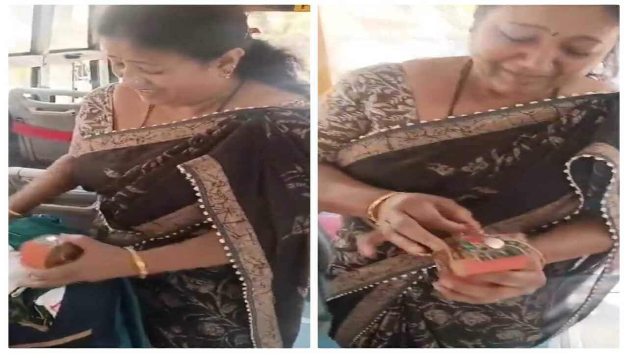 Bengaluru woman’s emotional breakdown after finding lost jewellery on BMTC bus goes viral