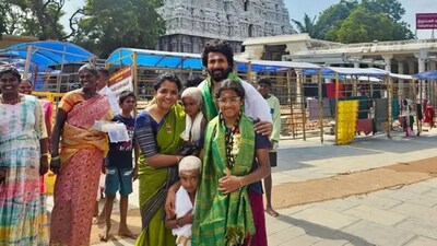 After his temple visit, Sivakarthikeyan spoke to the media and thanked fans for their support as he celebrated fourteen years in cinema.

