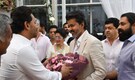 Vijay attends wedding in Chennai among Jana Nayagan row, poses with fans