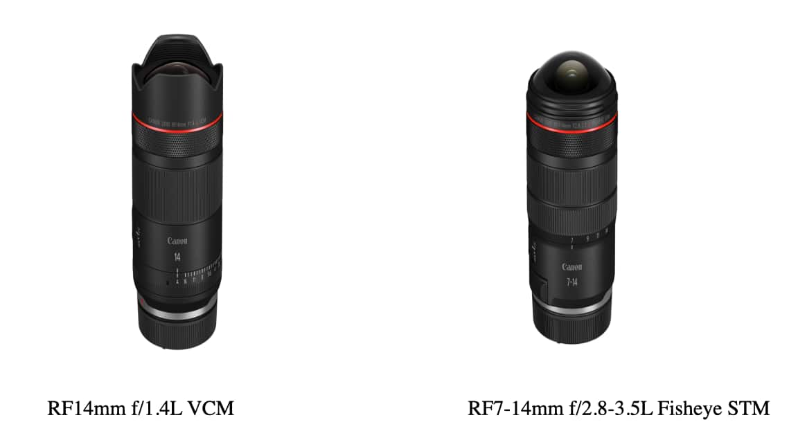 Canon launches RF14mm f/1.4L VCM and RF7–14mm f/2.8–3.5L Fisheye STM lenses with ultra-wide imaging upgrades