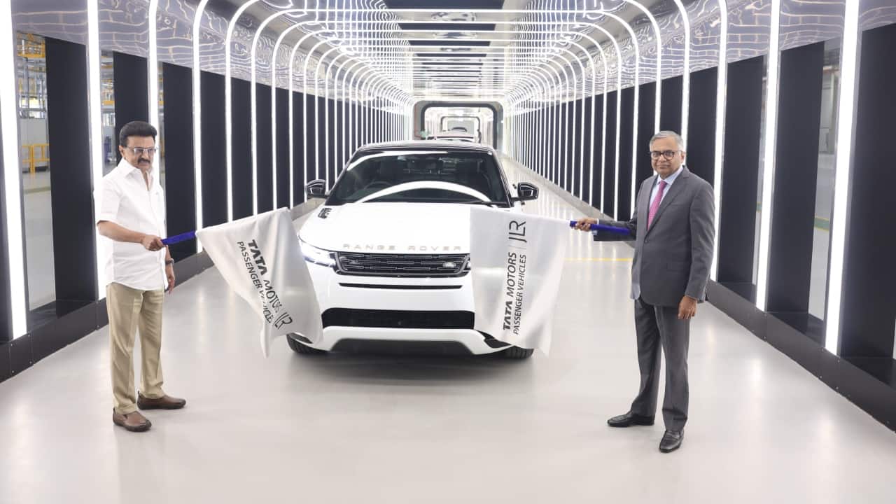 Range Rover Evoque becomes first locally manufactured model at Tata's new Tamil Nadu plant