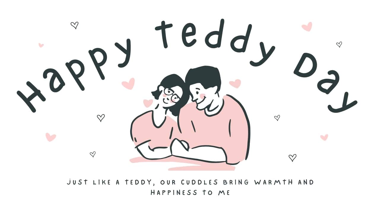 Happy Teddy Day cute image