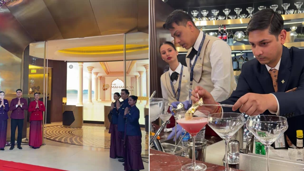 Air India's new 'Maharaja Lounge' at Delhi T3: Who gets in, what's inside, what does it cost?