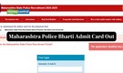 Maharashtra Police Bharti Admit Card 2026 Out, Check Link to Download Here