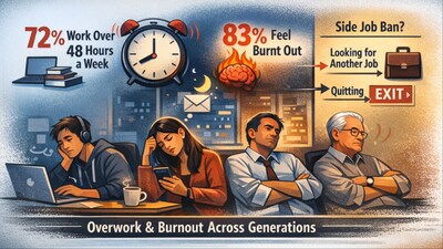 An Apple employee summed up the phenomenon like this, 'As far as Gen X vs Z vs Millennials, it’s all mindset,' suggesting disengagement has less to do with age — and more to do with how workplaces respond. (AI-generated image)
