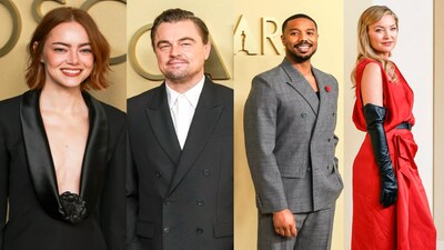 Oscars 2026 Luncheon: Nominees Emma Stone, Kate Hudson, Leonardo DiCaprio, Michael B. Jordan, and others arrive in style

