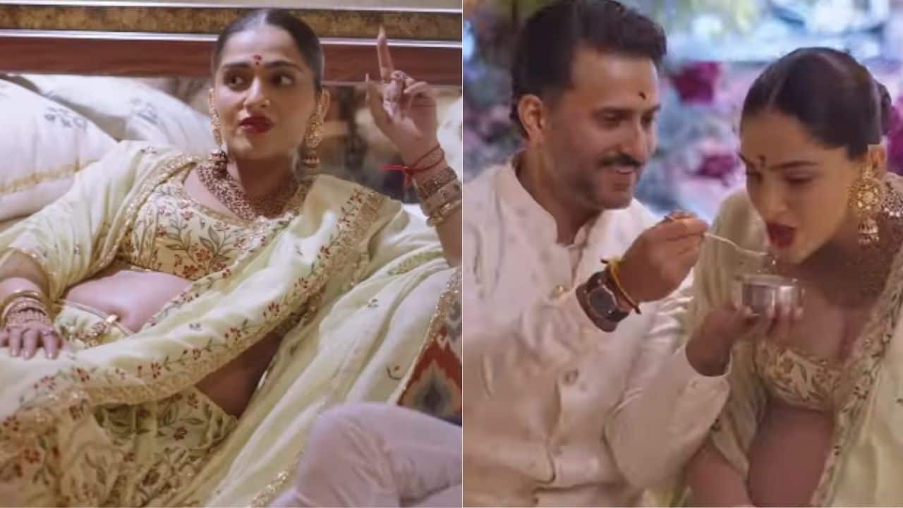 Sonam Kapoor shares glimpses from her 'Godh Bharai' ceremony, says 'I felt so held as everyone showed up for me'