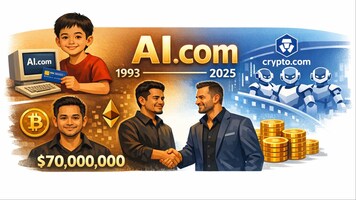 Malaysian man bought AI.com domain in 1993 for Rs 300, sells it for Rs 634 crore to ‘Crypto’ firm
