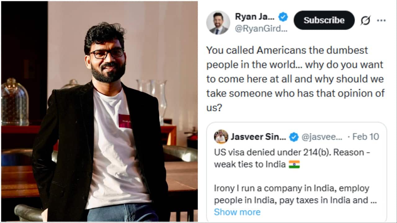 Gurgaon founder trolled by Americans after X post on US visa rejection: He called us ‘dumbest people’