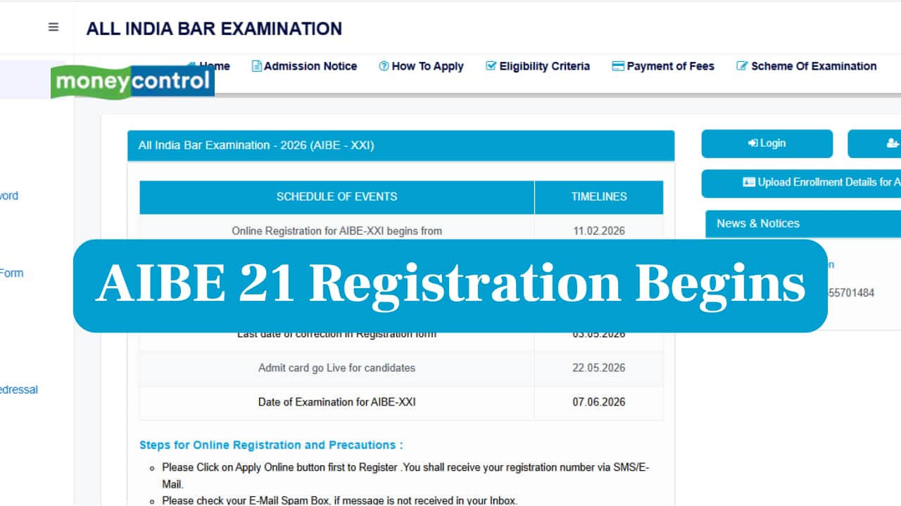 AIBE 21 Registration 2026 Begins: Apply Online by April 30, Direct Link Here