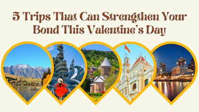 Thinking beyond flowers and chocolates this Valentine’s Day? These five destinations promise shared experiences, deeper connections and memories that last longer than any gift.