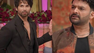 Shahid Kapoor’s ‘Bachchon Ki Mummy’ comeback on Kapil Sharma show goes viral, Watch video