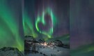 Love written in the sky? Mesmerising heart-shaped northern lights spotted over Norway ahead of Valentine’s day