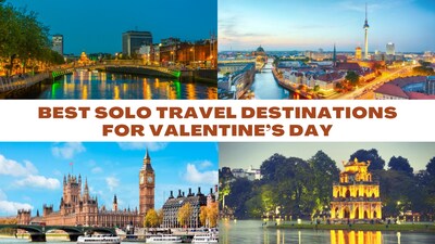 Who says Valentine’s Day is only for couples? These solo-friendly destinations prove travelling alone in 2026 can be just as unforgettable.