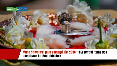 Maha Shivaratri puja samagri list 2026: 11 Essential items you must have for Rudrabhishek (image: canva)