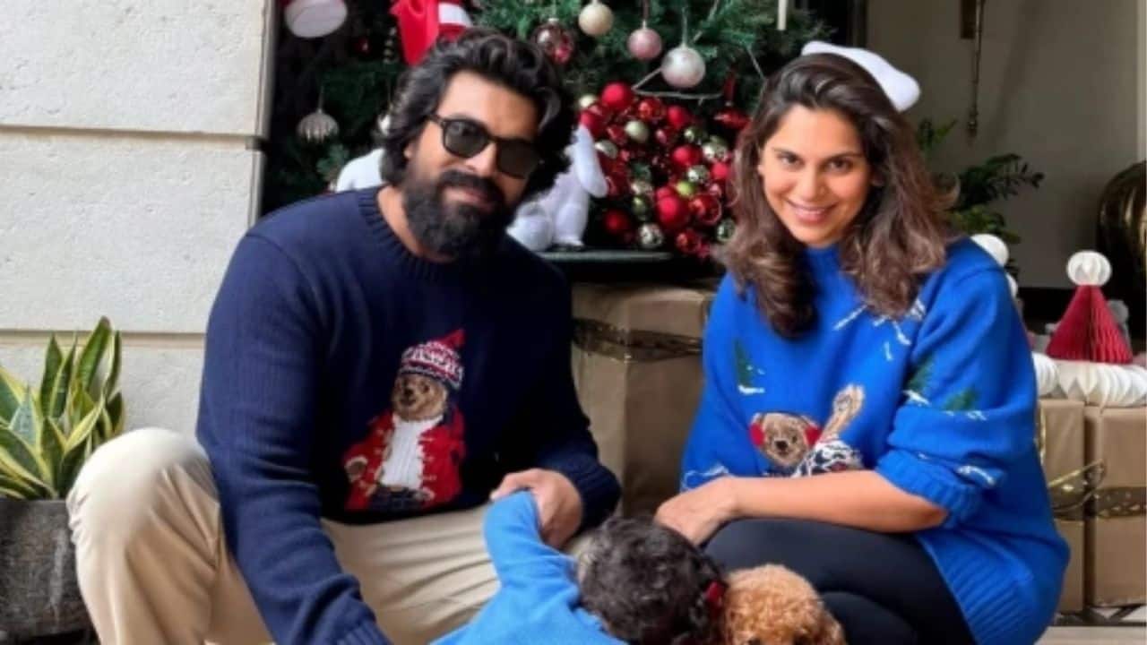 Ram Charan and wife Upasana Konidela name their newborn twins Shivram and Anveera Devi, share meanings