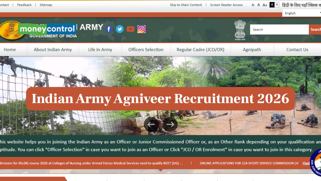 Indian Army Agniveer Recruitment 2026: Application Begins for Over 25,000 Vacancies; Link to Apply Here