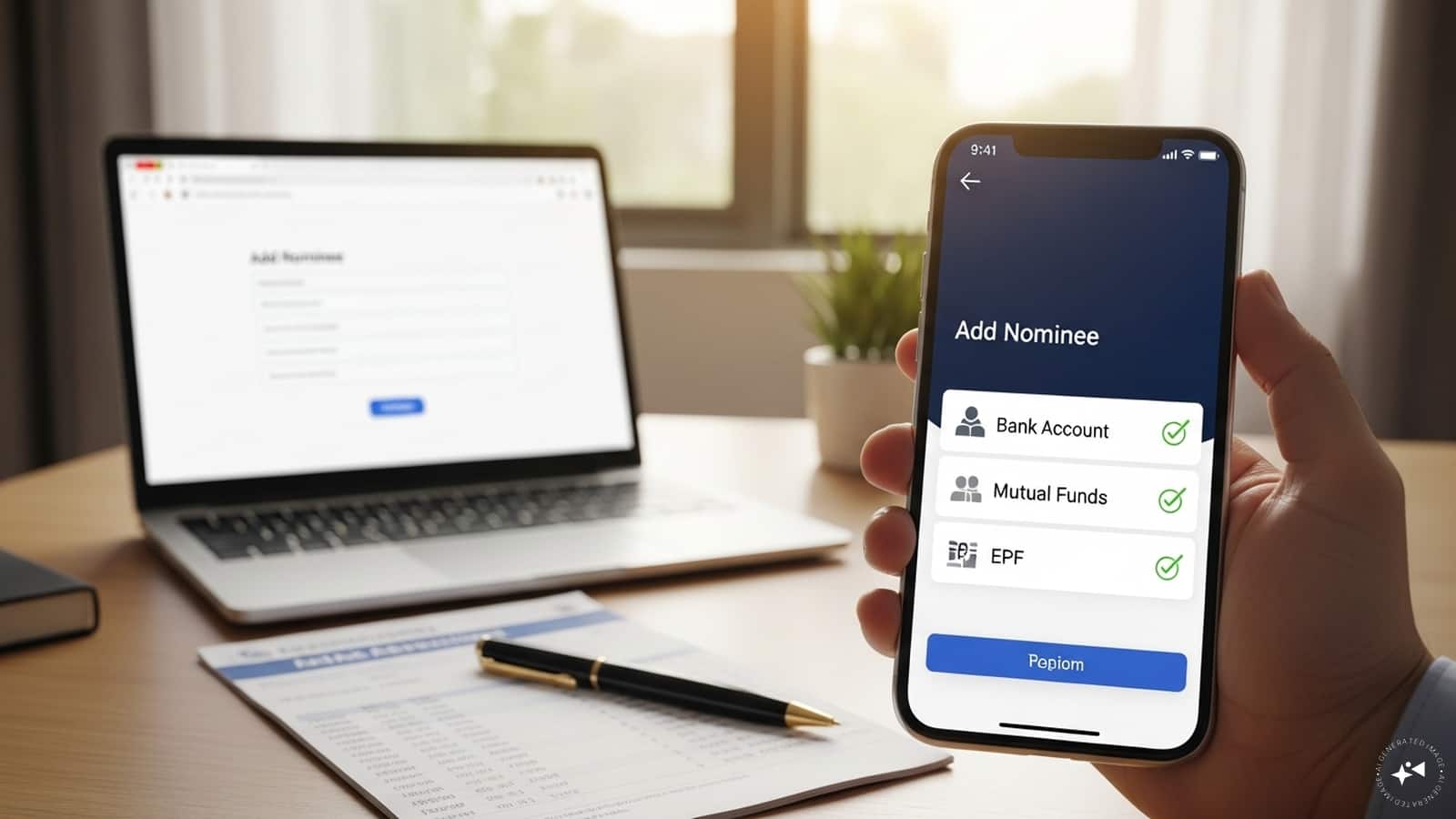 Don’t forget this step: How to add a nominee to your bank account, mutual funds and EPF online
