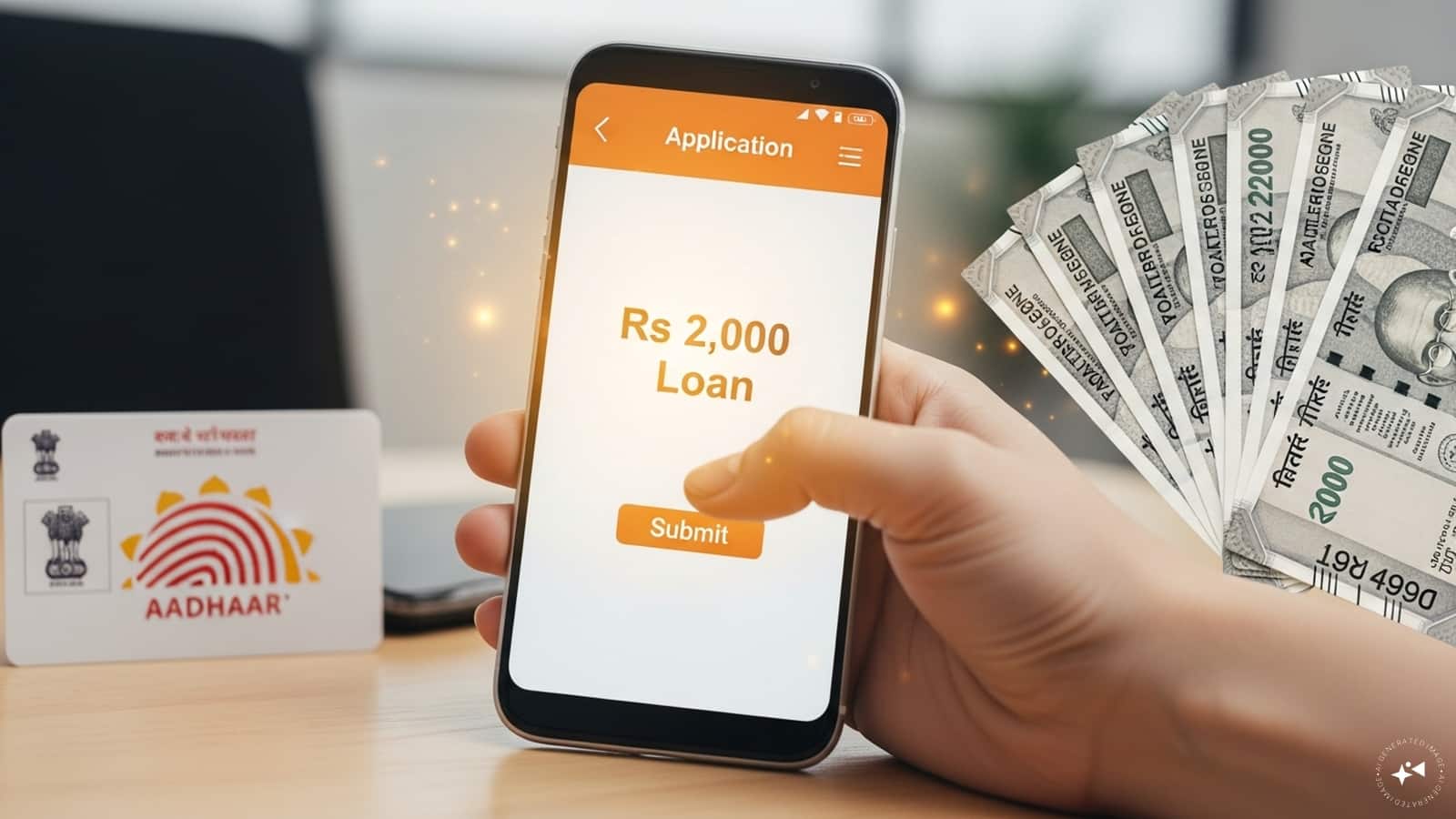 How to get a Rs 2,000 loan using Aadhaar