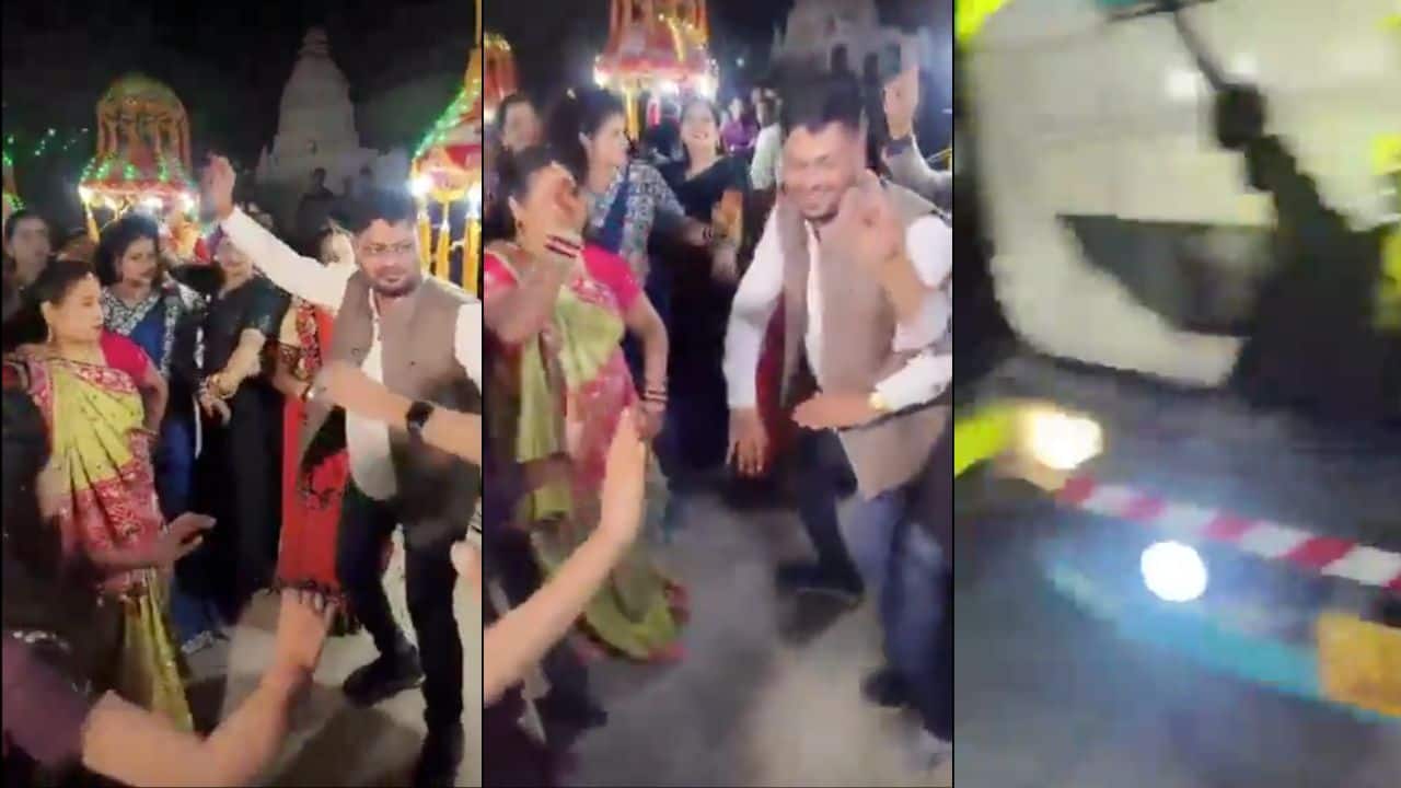 Baaratis dancing to DJ music knocked by speeding truck in Chhattisgarh; video captures moment of impact