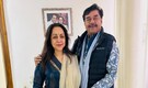 Shatrughan Sinha visits Hema Malini’s new home in Delhi, Dharmendra's photo frame on wall wins fans hearts