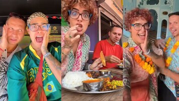 'India is addictive': Foreign couple busts outdated myths and shares the reality of Indian culture