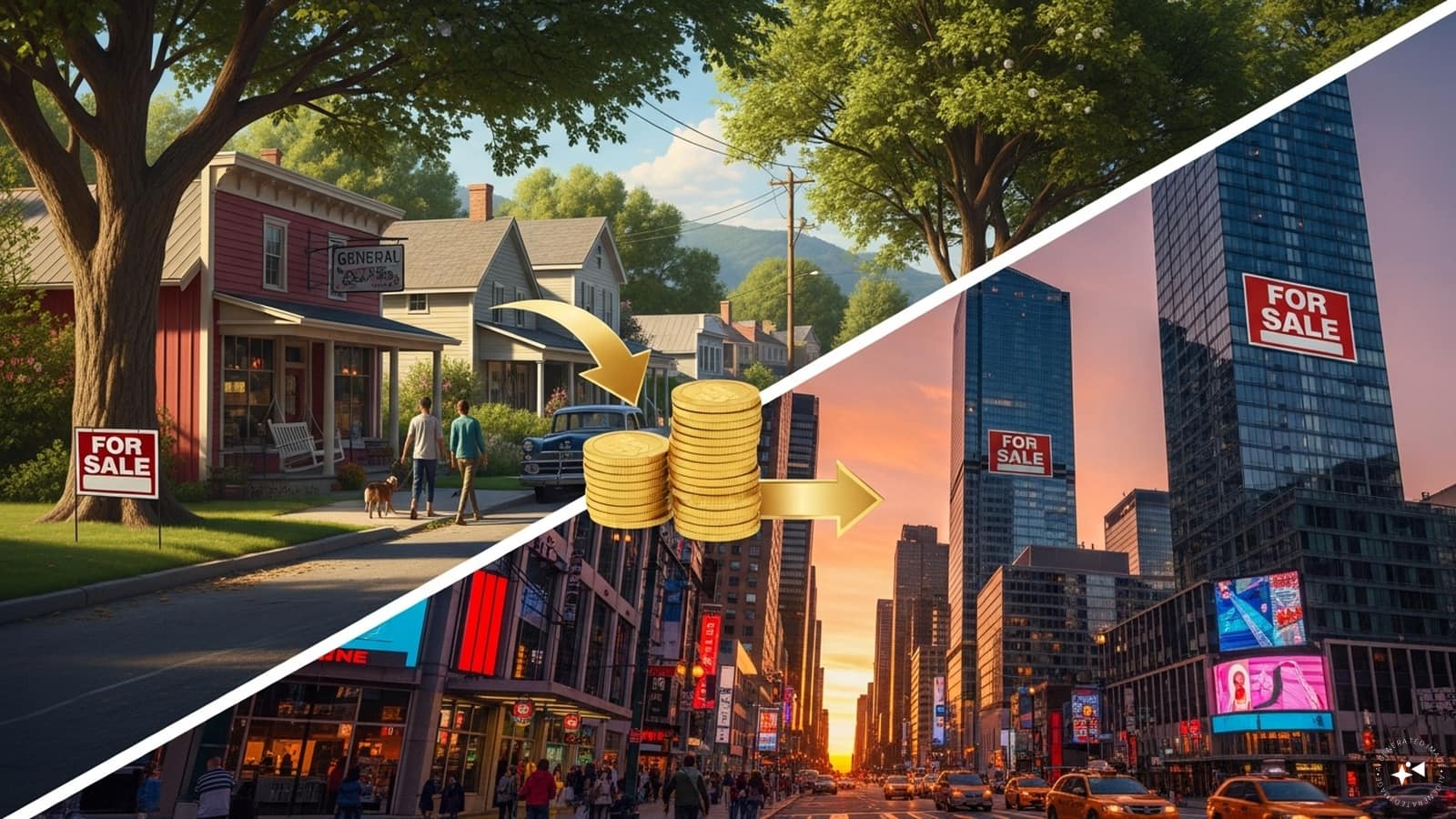 Buying property in your hometown or a booming city: Where should you put your money?